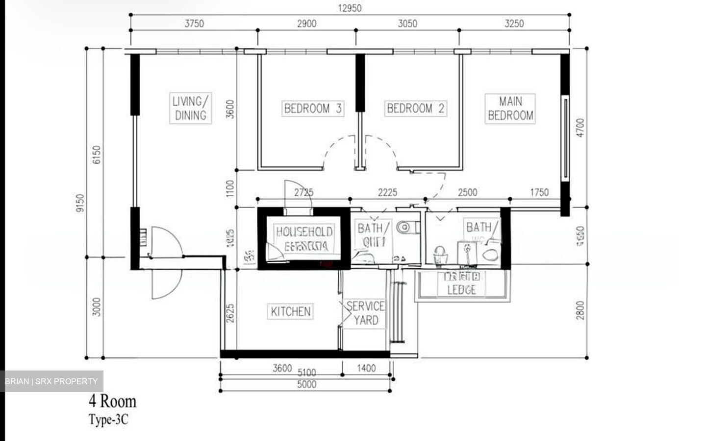 Blk 118A Alkaff Lakeview (Toa Payoh), HDB 4 Rooms #562102811